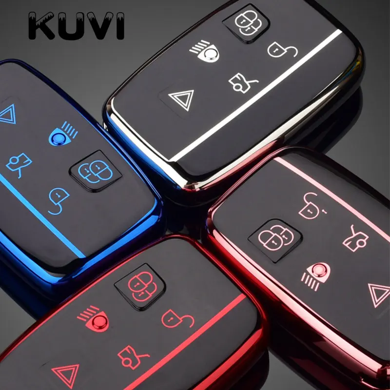 Tpu Car Key Case For Land Rover Range Rover Sport A9 Discovery 2 3 4 Sport - For Jaguar Xf A8 A9 X8 Xe Xf Xfl Remote Cover - Racext™️ 18 - Racext Tpu Car Key Case For Land Rover Range Rover Sport A9 Discovery 2 3 4 Sport - For Jaguar Xf A8 A9 X8 Xe Xf Xfl Remote Cover - Racext™️ - - Racext 17