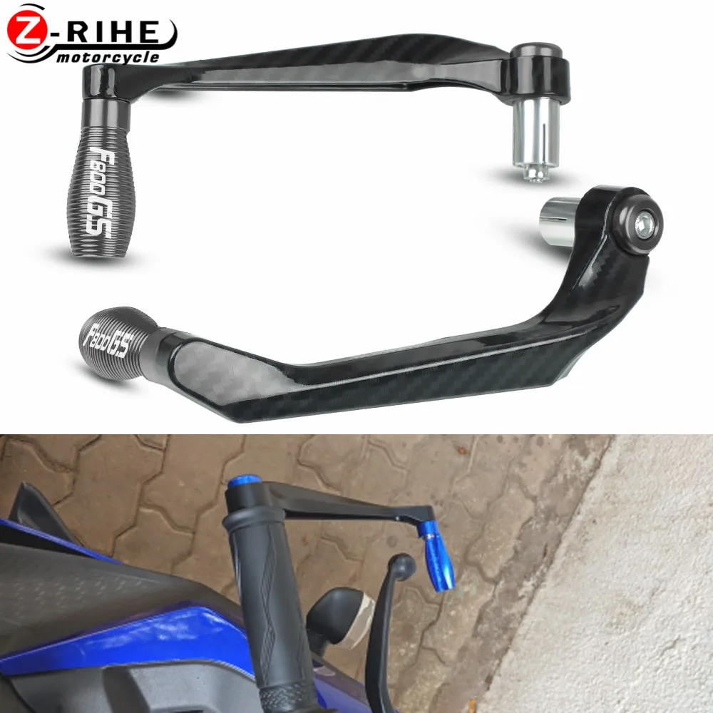 

Motorcycle Accessories Aluminum Brake Clutch Lever Hand Guard Handle Falling Protection parts For BMW F800GS F 800 GS all years