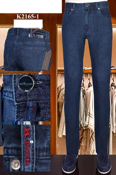 

BILLIONAIRE Jeans men 2020 new Summer thin cotton fashion zipper Cowhide Business Casual embroidery size 31-40 free shippng