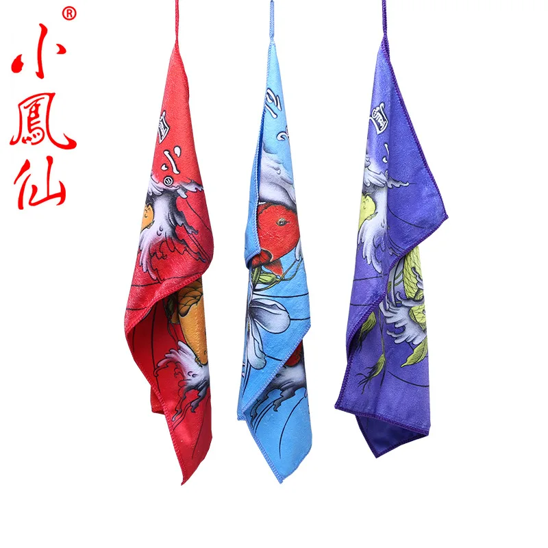 

Small Impatiens Coloured Drawing Fishing Only Towel Non-stick Bait Printed Microfiber Wipe Towel Fishing Gear Angling Products