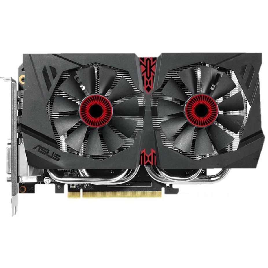 Оригинальная Видеокарта ASUS GTX 960 2 Гб 128 бит GDDR5 видеокарты для nVIDIA VGA Geforce GTX950 Hdmi Dvi
