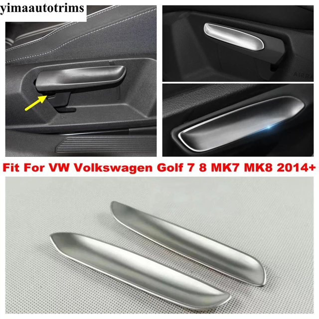 Couvercle de poignée de porte intelligent noir brillant, autocollants de  garniture, accessoires de protection de voiture, Volkswagen VW Golf 7 Mk7  2013 ~ 2019, 2014 2015 - AliExpress