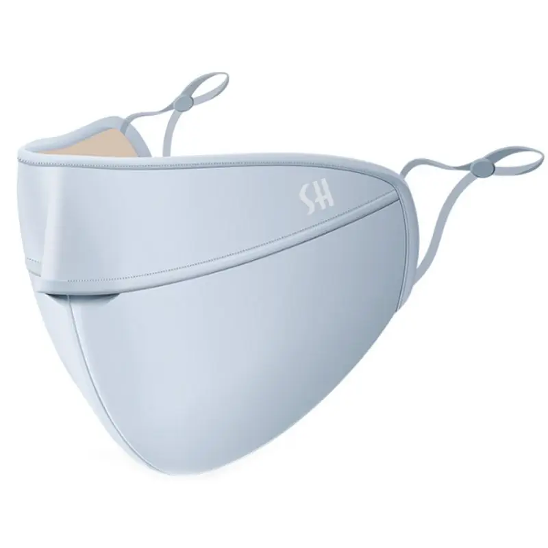 Унисекс зимний двухслойный теплый плюшевый рот маска вырез дышащий рот муфельная - Цвет: 7