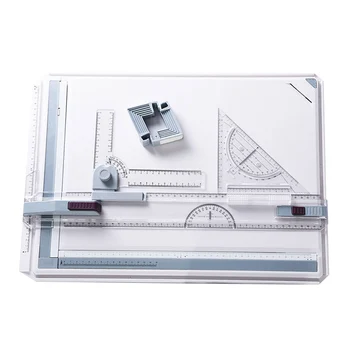 

Drawing Board A3 Drafting Tables with Parallel Motion Angle Measuring System _WK