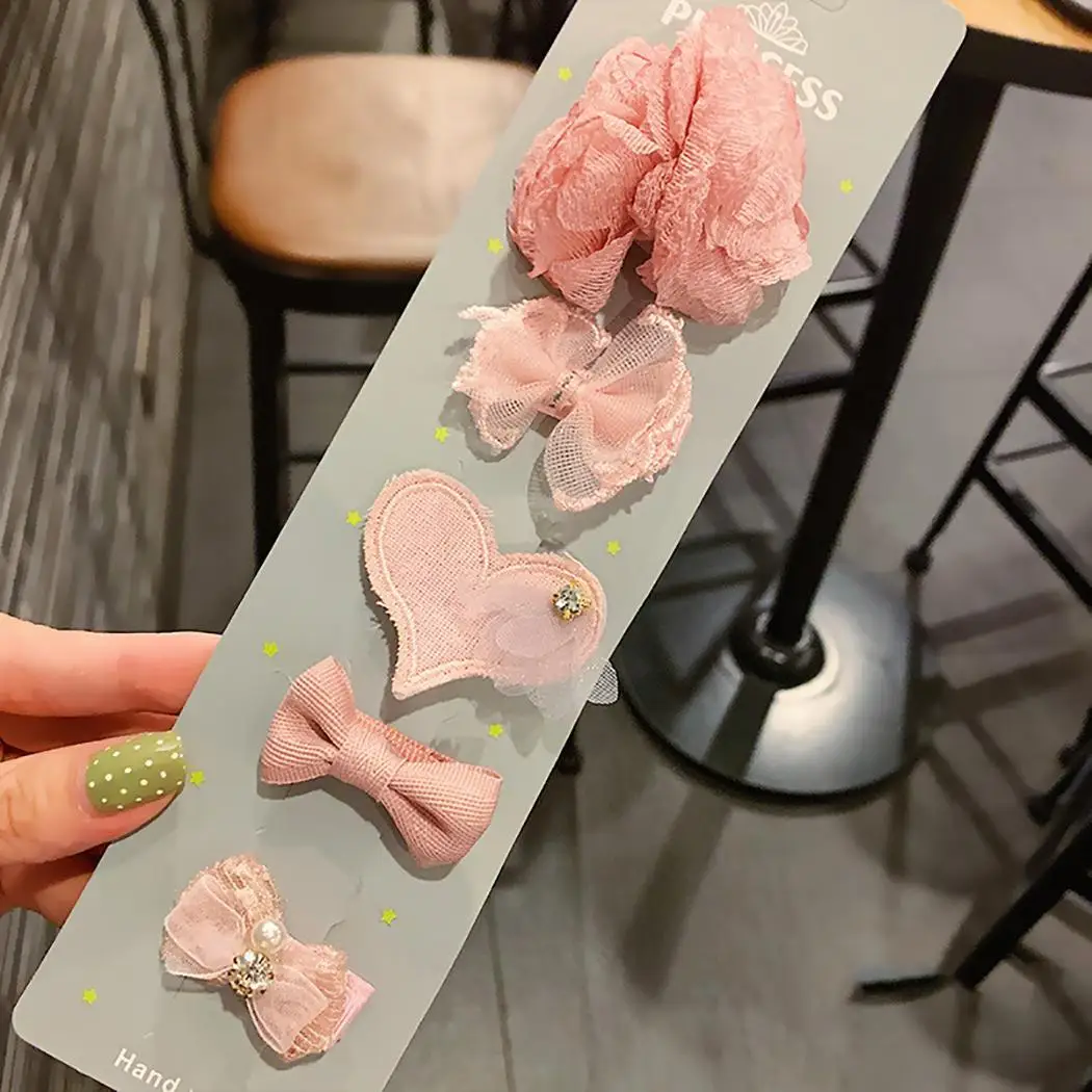 Новые детские модные милые свадебные/вечерние/повседневные заколки для волос в форме героев мультфильмов для девочек, 21 набор головных уборов