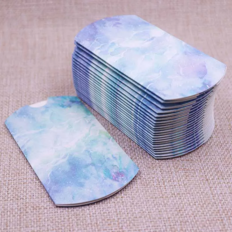 

10pcs 2019 New Hot sell Candy Box Halo Pattern Design Gift Box Cardboard Packing Birthday Paper Box Colorful Pillow Products