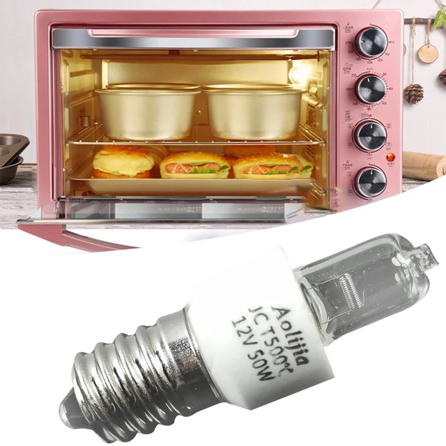 Bombilla de horno resistente al calor, lámpara de 50W, Bombilla de  microondas E14, luz de refrigerador