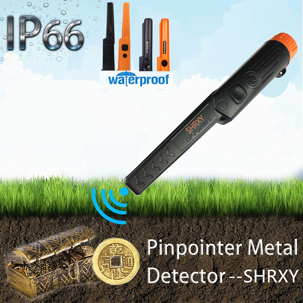 2024 NEW pro Pinpointing metal detector GP-pointer gold metal detector Static alarm with Bracelet 2