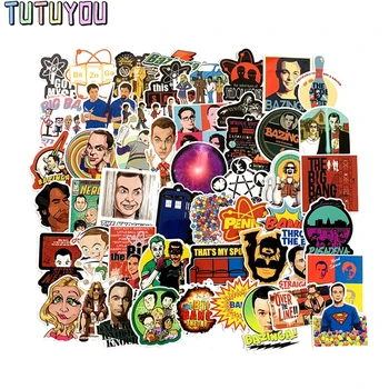 

PC268 Wholesale 20set/lot 50pcs Fun Life TV Show Cartoon Sticker Waterproof For Skateboard Guitar Furnitur Decal Toy Stickers