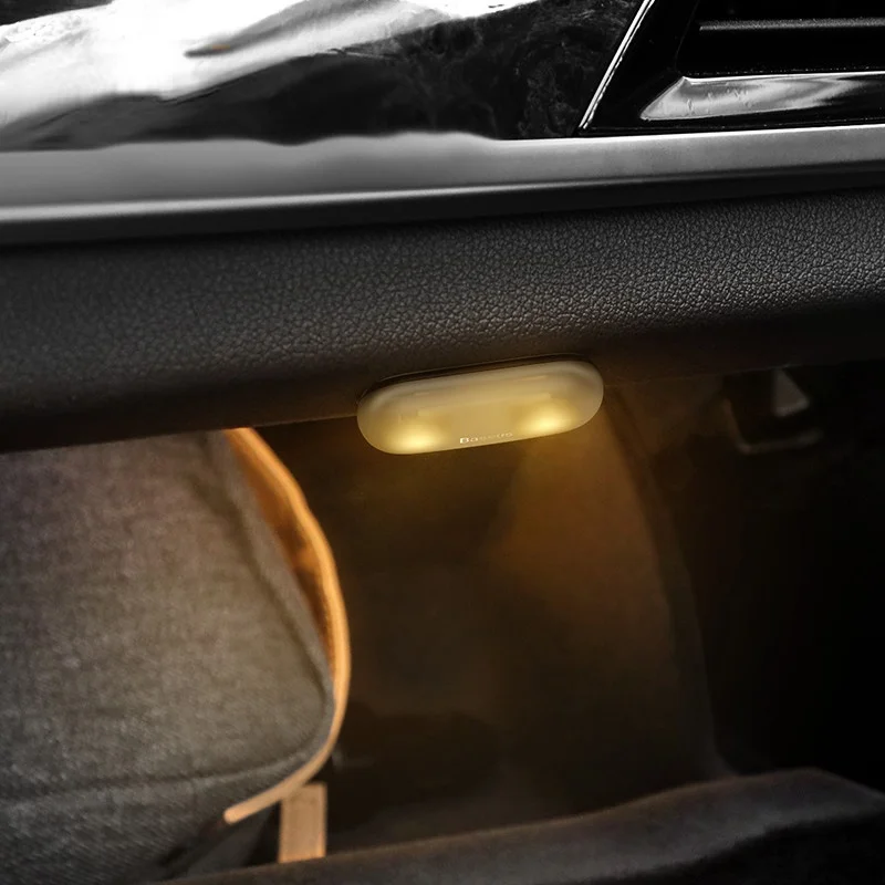 

Car Light LED Decorative lamp 2PCS Magnetic Styling Touch Night Light Ceiling Lamp For Car Interior Light Accessories