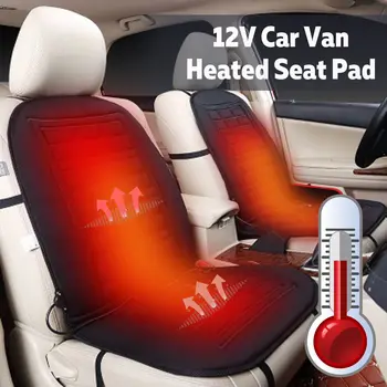 

Universal Heated Car Seat Cover 12V Automobile Cover Car Seat Protector Adjustable Car Seat Heating Cushion Pad Winter Warmer