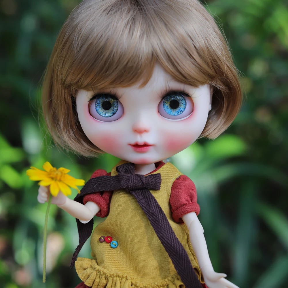 Кукла Blyth NBL 1/6 BJD с матовым лицом и большими глазами | Игрушки хобби