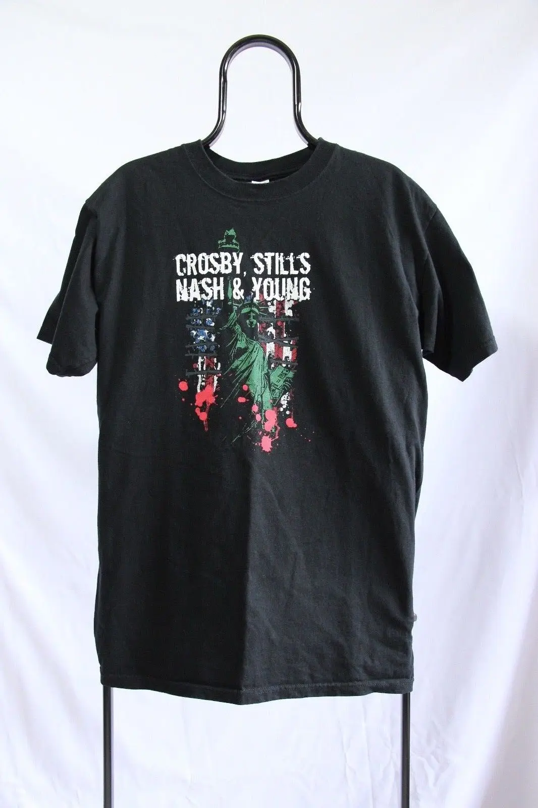 Футболка Crosby Stills Nash &amp Young (большая)-2006 Freedom Of Speech Tour |