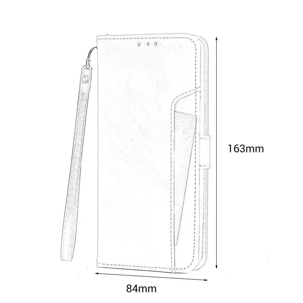 Для Iphone Xs Max X 5 6 7 8 samsung кожаный мужской бумажник чехол с подставкой, с отделением для карточек полное покрытие