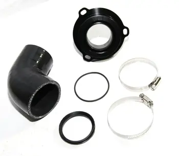 

Turbo Black Muffler Delete Pipe Kit Fit for Audi 06-13 S3 2.0 TFSI 8P EA113 w/K04
