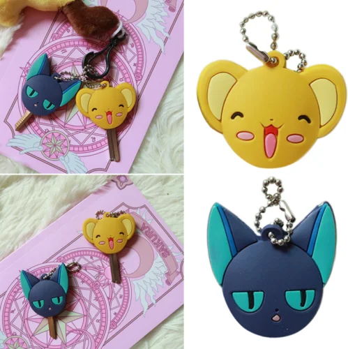 Аниме карта Captor Sakura Kero Spinel Брелок Луна и солнце брелок подвеска брелок|Брелоки| |