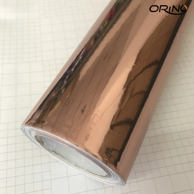 Rose Gold Chrome Vinyl Film Sticker-5