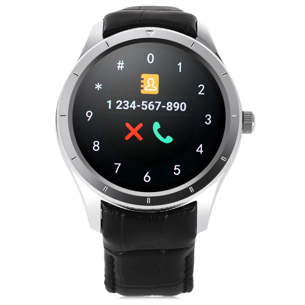 

Q3 Plus 1.39 Inch Android 5.1 3G Smartwatch Phone MTK6580 Quad Core 1.3GHz 512MB RAM 4GB ROM Bluetooth 4.0