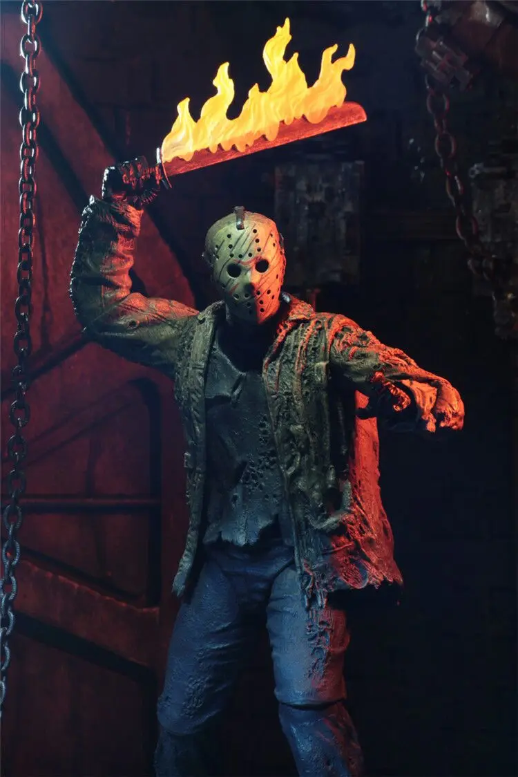 Тип NECA Freddy Jason FVJ Ultimate Friday Джейсон Вурхиз фигурка игрушки ужас модель подарок