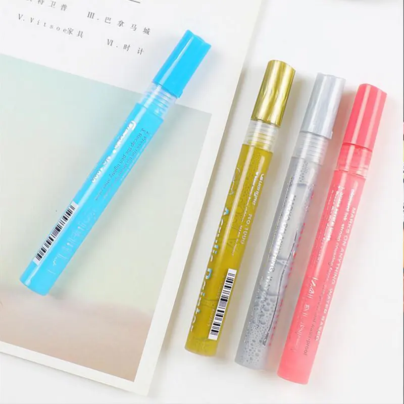 

Acrylic Paint Marker Professional Art Marker Drawing Coloring Book Painting Sketching Manga Calligraphy Paint Brush Pens