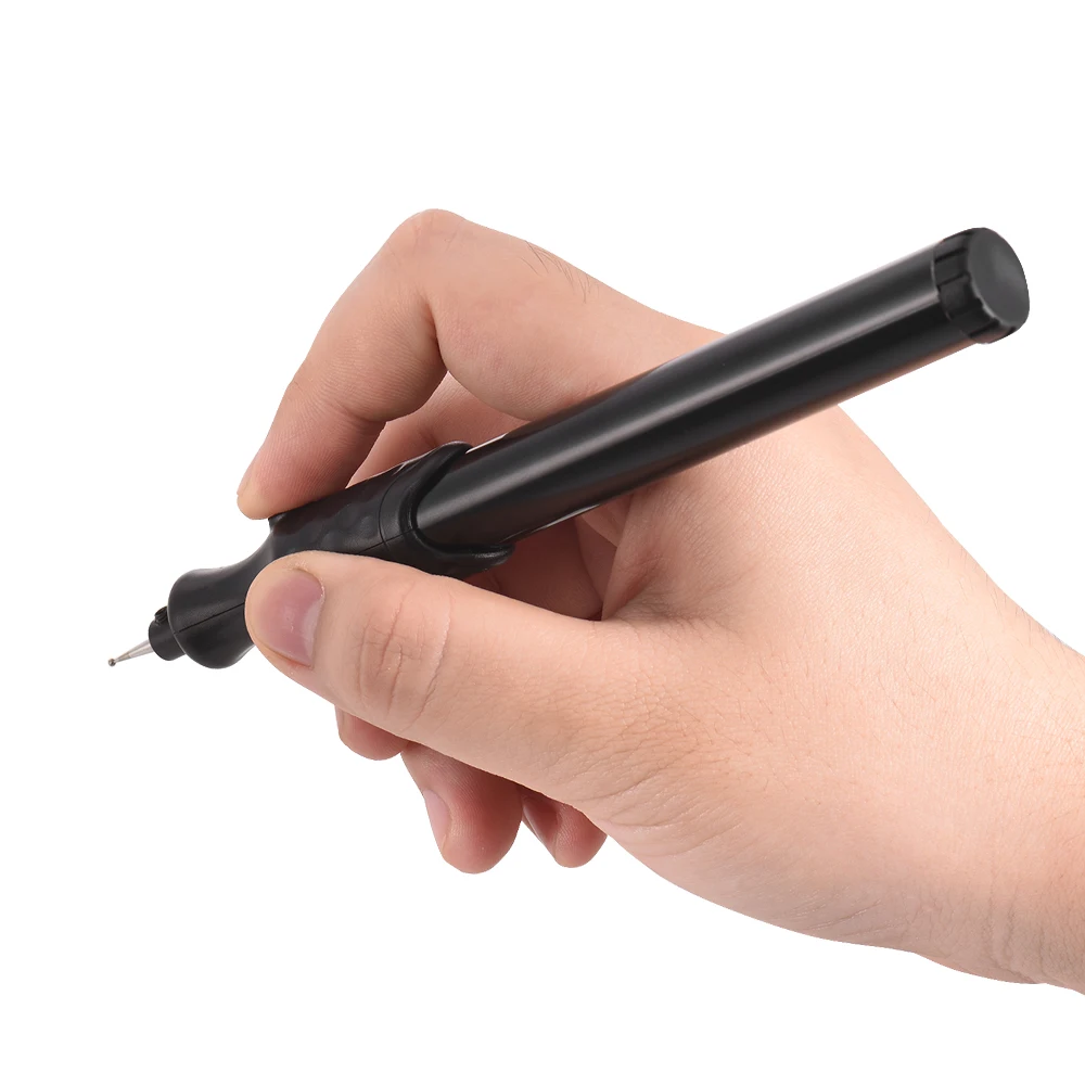 

Electric Micro Engraving Pen Mini Engraver Machine Cordless DIY Carve Tools Graver Kit with Extra Diamond Tip Bit Replacement