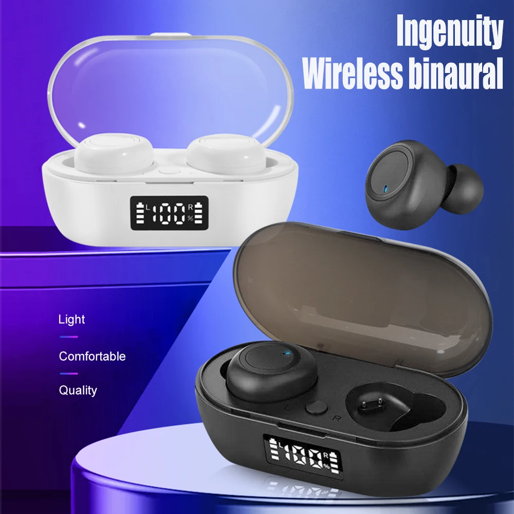 

A7 Pro Bluetooth Earphones Wireless Headphone Voice control Bluetooth 5.0 Noise reduction Tap Control For Xiaomi iPhone Huawei