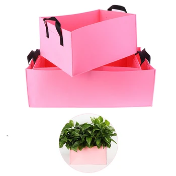 

Fabric Raised Garden Bed Square Garden Flower Grow Bag Planting Bag Planter Pot