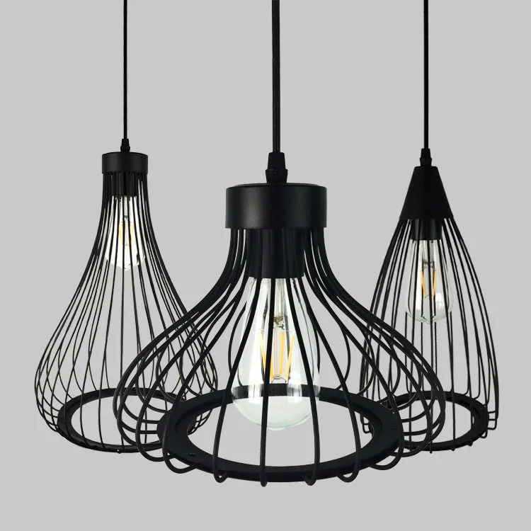 

lustre pendente hanging lamp glass ball LED pendant lights restaurant lustre pendente industrial lamp