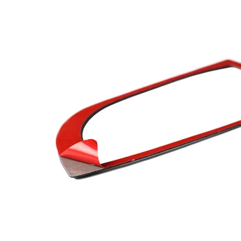 

Replacement Headlight Trim Sticker Set Auto Exterior Carbon Fiber Black 183mmx85mm