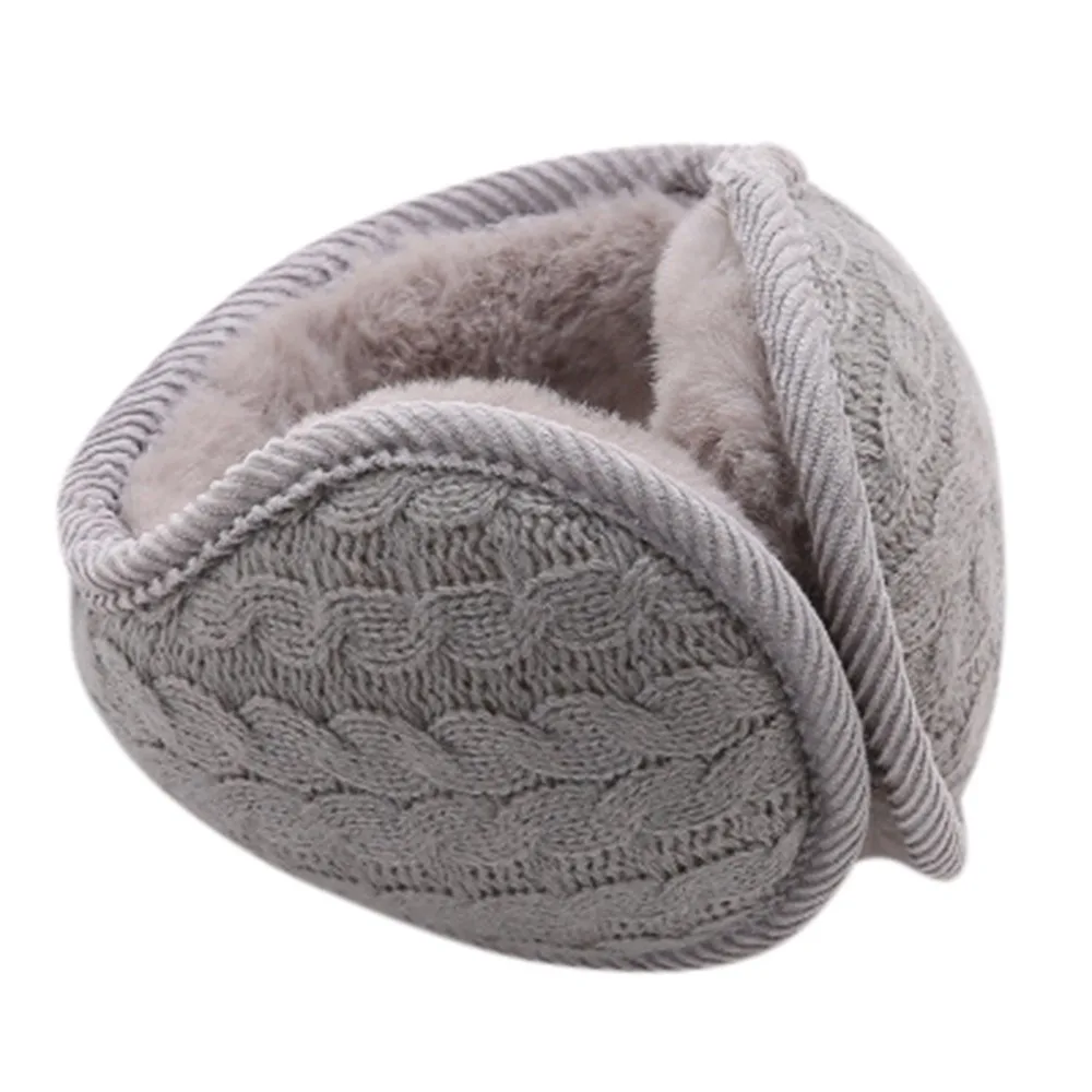 Модные зимние наушники для взрослых с защитой от холода; однотонные складные зимние наушники унисекс; зимние ветрозащитные теплые наушники; утепленные наушники
