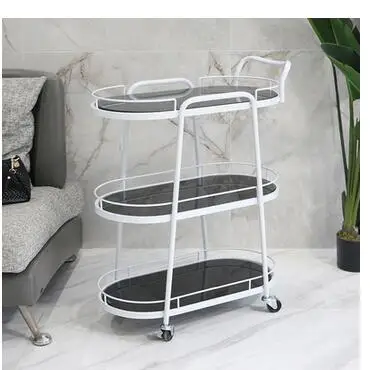 Beauty salon cart Instrument car Beauty salon storage rack skin management removable nail tool car
