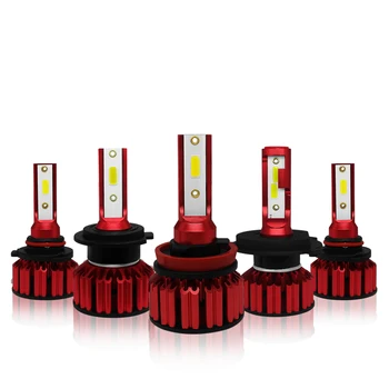 

2x H8 H7 Led Headlight Blubs H4 HB4 Car Lights 9005 9006 HB3 H9 H11 50W 10000Lm 6000K Turbo Fan Super bright Auto Led Fog Lights