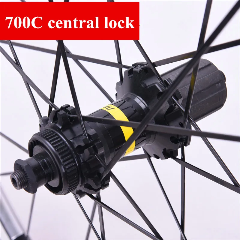 Flash Deal ultralight Road bike V Brake Disc brake Wheels S700c Cosmic Elite 40mm Aluminum Alloy Bicycle wheelset Rims 2