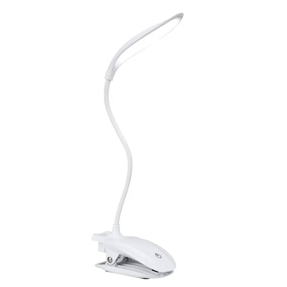

USB Bed Reading Book Night Light LED Table Lamp Students Reading Desk Clip Eye Care Protective Reading Clip Light Lamp