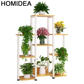

Huerto Urbano Madera Saksi Standi Terraza Table Estanteria Para Plantas Plant Rack Balcony Shelf Dekoration Outdoor Flower Stand