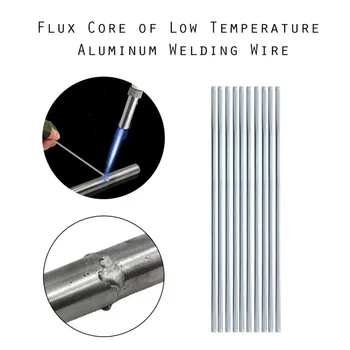

50cm Easy Aluminum Welding Rods Low Temperature 10/20/50Pcs No Need Solder Powder Welding Wire Flux Cored Soldering Rod