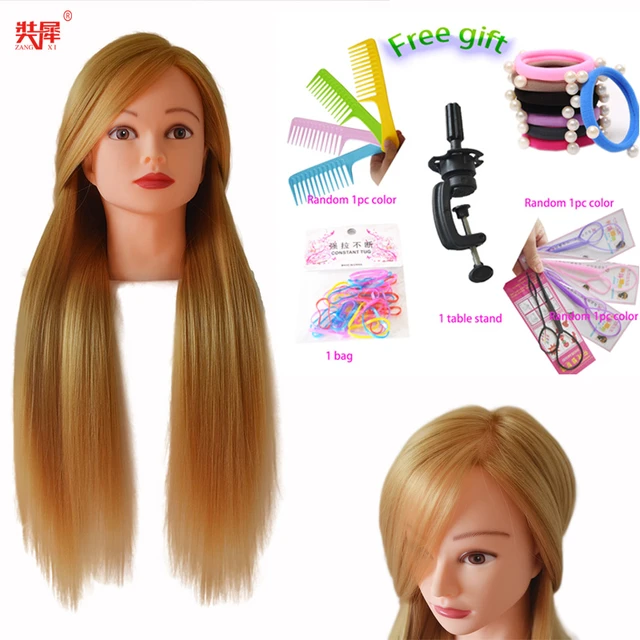 Cartoon Mannequin Head For Hair Training Styling Professional Hairdressing  Cosmetology Dolls Head For Hairstyles - AliExpress