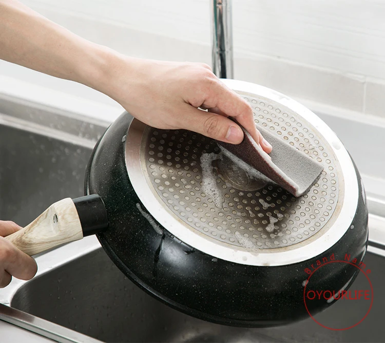 OYOURLIFE 100 см кухонные Волшебные чистящие губки, двухсторонняя сильная дезактивационная губка, ластик, губка для мытья посуды