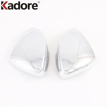 

For Fiat Cronos 2018 2019 2020 Chrome Side Door Rearview Mirror Cover Trim Rear view mirror overlay Protection Car Accessories
