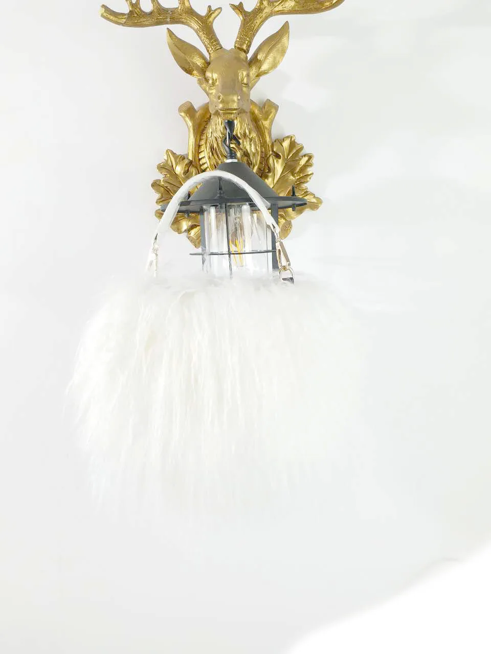 Women Totes Fur Winter Shoulder Bags Beach Wool 2026 New Women Warm Bags Handmade Fluffy Message Bags Casual Black Chain Bags