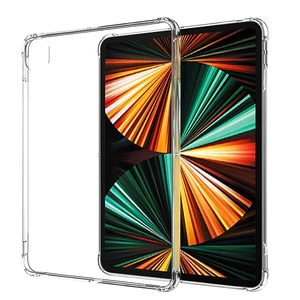 Silicon Case For Apple iPad Pro 11 12.9 2015 2017 2018 2020 2021 2022 Shockproof Tablet Case Transparent Soft Slim Back Cover