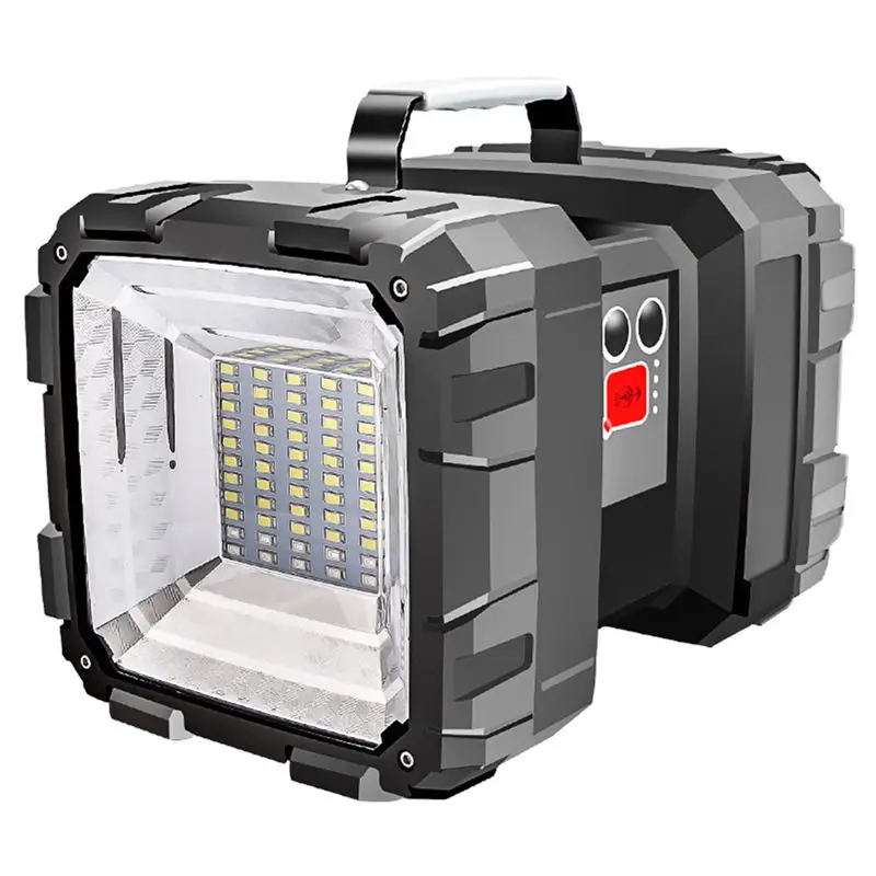 

Portable Outdoor Charging Led Solar Work Light Wild Fishing Night Fishing Light Glare Searchlight 500 Meters Flashlight Outdoor