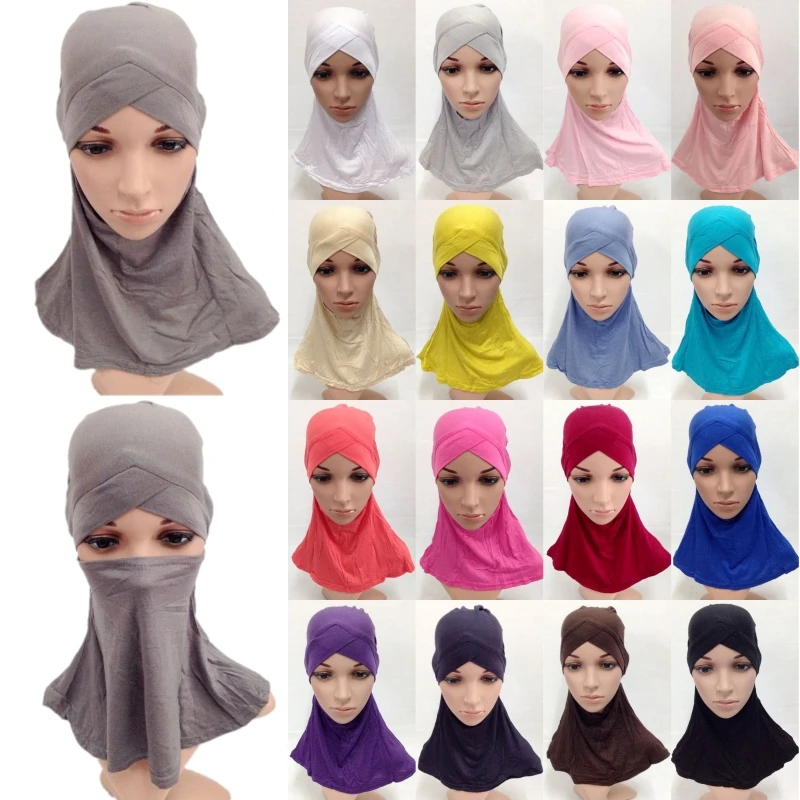 Тюрбан мусульманский из 100% хлопка с полным покрытием | Тематическая одежда и