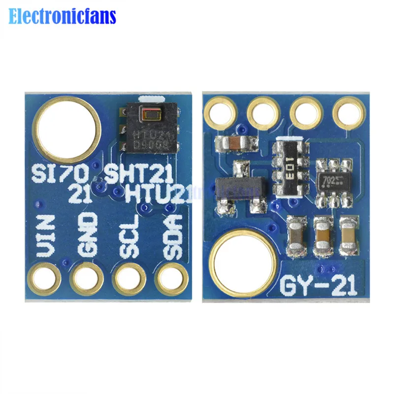 HTU21D SHT21 IIC/iec цифровой датчик температуры и влажности коммутационная плата модуль для метеостанций Humidor управления