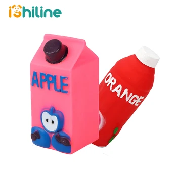 

Pet Toy Juice Bottle Toy Molar Interaction Rubber Dog toys Squeak Sound Outdoor Training Dog toy Pet Supplies