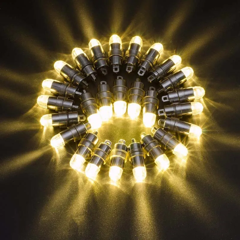 

Plastic Waterproof Mini LED Light For Paper Lantern Ballon Holiday Decor