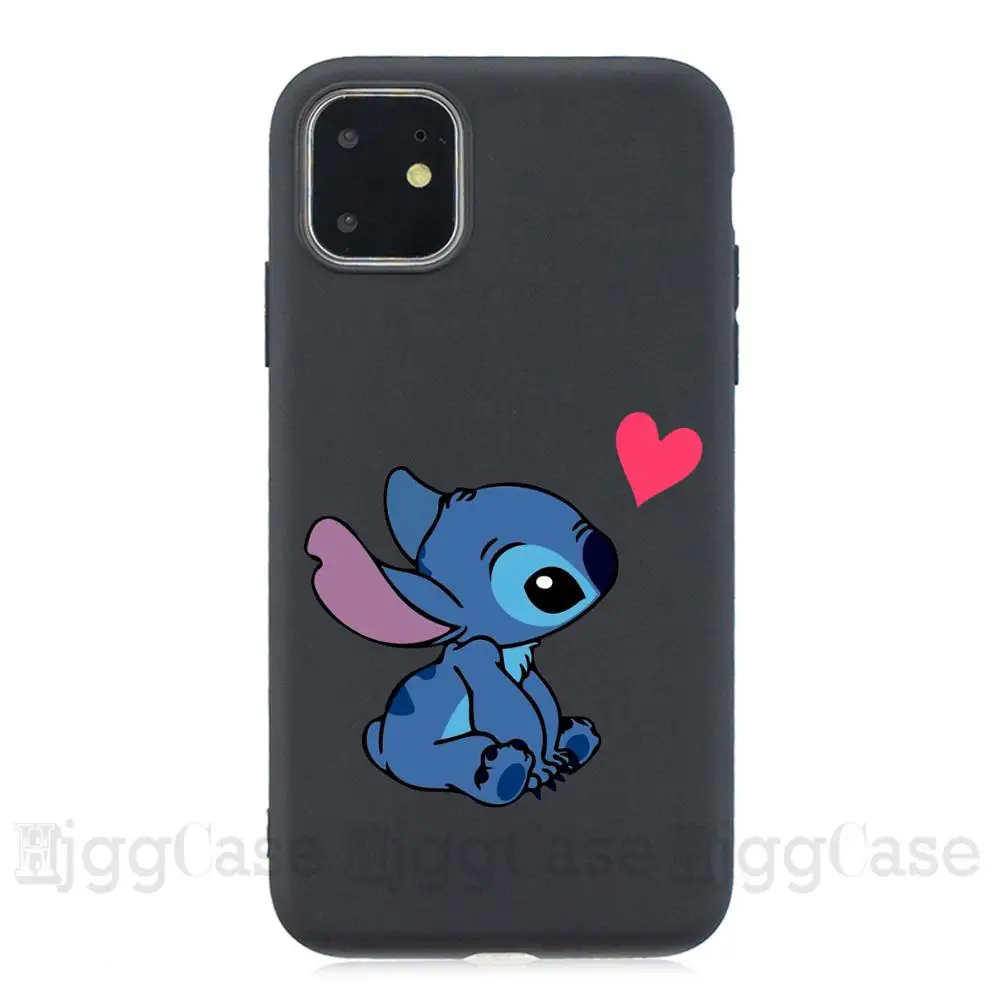 Мультяшный милый Стич Ститч чехол для телефона для iPhone 11 Pro Max 5S SE 7 8 6 6s Plus X XR XS MAX Мягкий силиконовый чехол из ТПУ