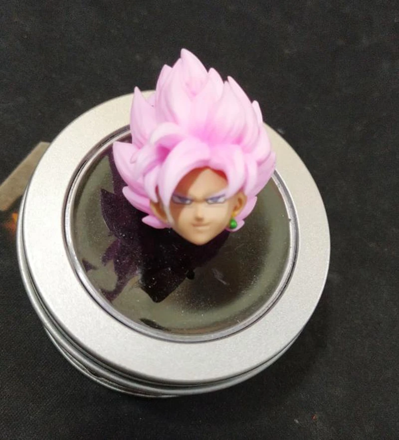 SHF Dragon Ball Goku розовые аксессуары для волос и головы резьба Zamas фигурка фигурные