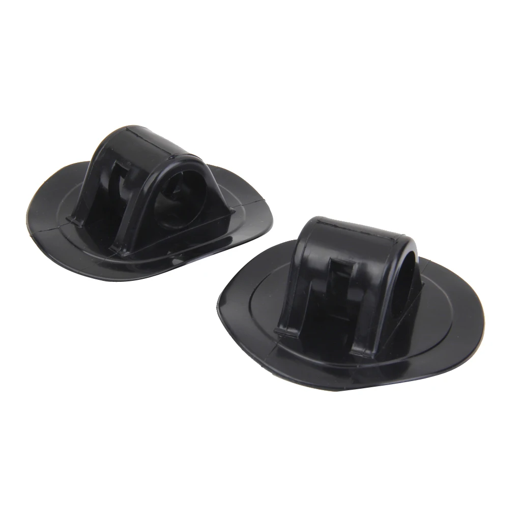 MagiDeal Kayak Engine Mount Boat Motor Stand Holder 2Pcs Black
