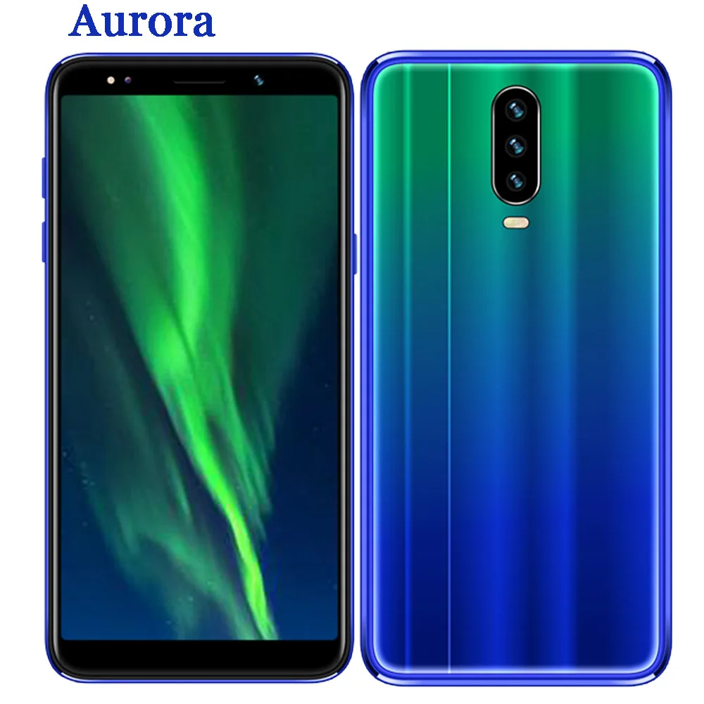Note 7 pro смартфоны дешевые celulars 4 грамма 64 Гб rom четырехъядерный 8MP камера 18:9 ips Android Мобильные телефоны WCDMA лицо разблокирована - Цвет: Flash sale Aurora